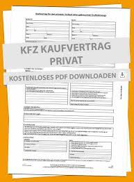 Maybe you would like to learn more about one of these? Kfz Kaufvertrag Tipps Und Mustervertrag Markt De