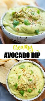 Creamy Avocado Dip Made With Avocado Sour Cream Garlic Lemon Juice Is A Perfect Dip For Nachos Pita And With Images Avocado Dip Vegetable Dip Recipe Avocado Dip Recipe