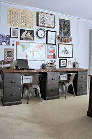 File Cabinet Desk Fai Da Te Home Office Scrivania Fai Da Te Mobili Riutilizzabili Repurposedfurniturec Diy Office Desk File Cabinet Desk File Cabinet Desk Diy