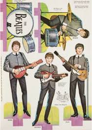 The Beatles Whitman No 1938 Copyright 1964 Fashioninpaper The Beatles Paper Toys Beatles Crafts