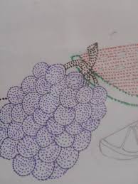 Dibujo de puntillismo de arbol bonito. Concurso 7 Realiza Una Obra De Arte Utilizando La Tecnica Del Puntillismo Un Arcoiris Saludable Dclick