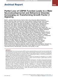 Ramsey online alışverişinize hemen başlayın. Pdf Partial Loss Of Usp9x Function Leads To A Male Neurodevelopmental And Behavioural Disorder Converging On Tgfb Signalling