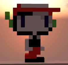 He can have a curly brace alt (female). Second Life Marketplace Quote From Cave Story