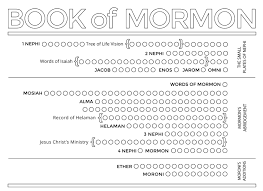 book of mormon reading chart the gospel home