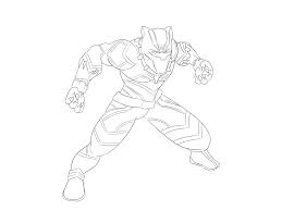 Black panther coloring page can spark joy for your favorite character. Black Panther Coloring Pages Superhero Marvel Free Printable