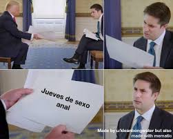 Jueves de sexo anal : rmemes