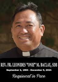 Father Culligan was the pastor at St John Bosco for many years. May he rest  in peace !