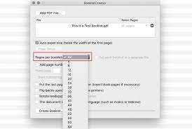 Add Pages To Pdf Booklet Docs Templates Booklet Page Setup