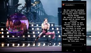 At the eurovision winner's press conference, the frontman firmly told. Hlrakbbozswnlm