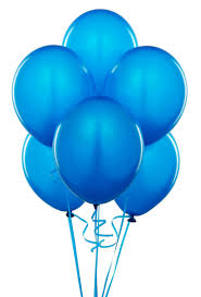 Birthday Balloons Clipart Free Cyan Balloons Blue Balloons Balloons Birthday Balloons Clipart
