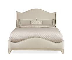 Style and convenience uniquely combine in this upholstered bed, bringing understated glamour to your master suite. King Upholstered Bed Caracole