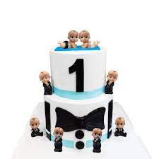 Maybe you would like to learn more about one of these? Amazon Com 8 Pcs Boss Baby Cupcake Toppers Kids Birthday Party Baby Shower Cake Decorations 8pcs Grocery Gourmet Food