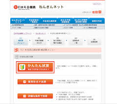 年金見込み額試算 お金 節約 ネット 投資