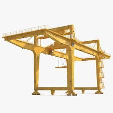 Rail Mounted Gantry Container Crane Yellow 3d Model Ad Gantry Mounted Rail Container 3d Model Art Inspiration Drawing Creative Photos