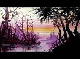  Lukis Pemandangan Untuk Pemula Ini Caranya Youtube Lukisan Pemandangan Alam Yang Indah