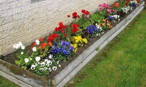 Small Flower Garden Plans Garden Flower Beds Small Flower Gardens Garden Front Of House