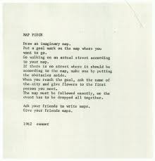 Yoko Ono Map Piece 1962 Cartografia