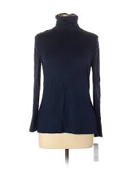 Details About Nwt Apt 9 Women Blue Long Sleeve Top Lg Petite