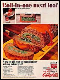 1966 Campbell S Tomato Soup Vintage Print Ad Meat Loaf Cooking Recipe 1960s Ebay Campbells Soup Recipes Retro Recipes Vintage Recipes