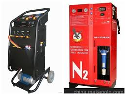 Auto Refrigerant Recovery Hp1670 Nitrogen Generator Inflator Machine Inflators Garage Equipment Tire Inflator