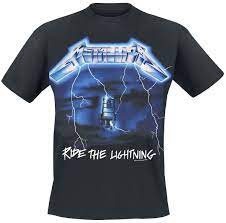 Great quality barely ever worn and 100% authentic. Ride The Lightning Metallica T Shirt Emp