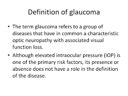 Definition of glaucoma in the fine dictionary. Ppt Glaucoma Powerpoint Presentation Free Download Id 6364294