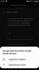 Google play hizmeti durduruldu problemi için merak edilenler ve çözümleri sıraladık. Google Play Hizmetleri Google Play Toplulugu