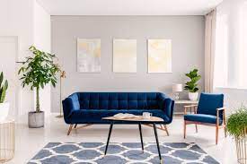 Plus, all the cushions and throws help soften up the space. 20 Blue Living Room Ideas That Will Delight You