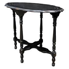 American Classical Wood Bobbin Leg 2 Tier Turned Leg Side Table 19th Century For Sale At 1stdibs