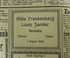 Event manager lanza un administrador de archivos o pagemanager para epson automáticamente cuando se presiona el botón b&w start o color start en el panel de control en modo escaneo. Die Familie Von Hilda Geb Frankenberg U Louis Sander Ihre Stimmen Leben Noch Judisches Leben In Themar