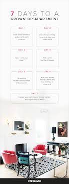 Home Challenge 7 Days To A Grown Up Apartment First Apartment Decorating Apartment Checklist Apartment Inspiration