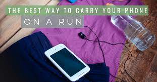 While running you need a safe, secure place to stash your phone when you run. The Best Way To Carry Your Phone On A Run The Wired Runner