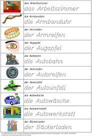 Zusammengesetzte substantive / birleşik i̇simler. Pin Von Mara Fernandez Auf Q Aleman German Deutsche Sprache Zusammengesetzte Nomen Lernen German