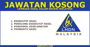Lembaga hasil dalam negeri malaysia (lhdn; Jawatan Kosong Lembaga Hasil Dalam Negeri Teluk Intan Jawat Kos
