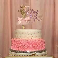 It S A Girl Cake Topper Baby Shower Cake Topper Its A Etsy Baby Shower Cake Topper Girl Cakes Baby Shower Cakes
