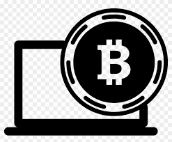 Polish your personal project or design with these bitcoin transparent png images, make it even more personalized and. Bitcoin And Laptop Symbol Comments Bitcoin Clipart Black And White Png Download 4922050 Pikpng