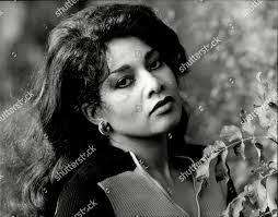 Actress Model Vikki Richards Redaktionellt stockfoto