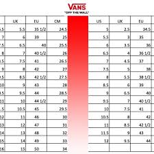 Ageless World Size Conversion Chart Shoe Sizing Comparison