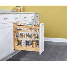 Marafansie wall wire baskets over the cabinet door organizer hanging basket shelf for cabinet & pantry organization and kitchen, bathroom, bedroom storage, with adhesive, 4 pack 4.7 out of 5 stars 34 $29.99 $ 29. Rev A Shelf 448 Bddsc 5c 5 In Door Drawer Base Cabinet Organizer W S Wholesale Home