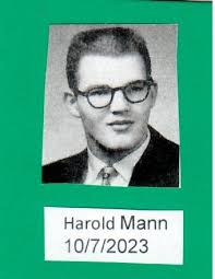 An alumni death from earlier this summer. Fred Lenhart, MHS Class of 1959
