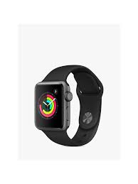 Apple Watch Series 3 Gps 38mm Space Grey Aluminium Case With Sport Band Black Apple Watch Series 3 Apple Watch Series Buy Apple Watch