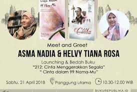 Simpati untuk palestina 10 perempuan deklamator membaca 10 puisi karya helvy tiana rosa. Hari Kartini Asma Dan Helvy Luncurkan Novel Terbaru Di Ibf Republika Online