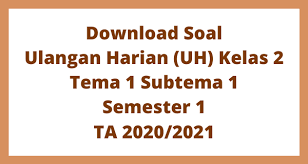 We did not find results for: Download Soal Ulangan Harian Uh Kelas 2 Tema 1 Subtema 1 Semester 1 Ta 2020 2021 Belajar Daring Sd