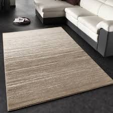 Zusätzlich dämpfen sie tritte und andere geräusche wirkungsvoll. Designer Teppich Kurzflor Creme Beige Teppichcenter24