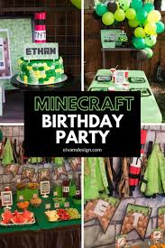 I also find that it's the details that a map and a build. Minecraft Birthday Party With Free Printables Elva M Design Studio
