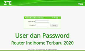 Layanan selanjutnya ialah triple play. 20 User Dan Password Default Router Indihome Zte F609 Terbaru 2020 Bos Ndeso