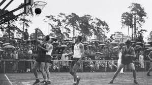 Basketball is a sport contested at the summer olympic games.a men's basketball tournament was first held at the 1904 olympics as a demonstration; Olympic Basketball S Muddy Beginnings Olympic News