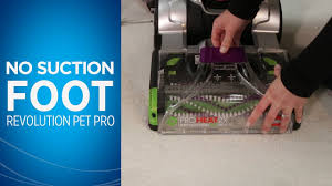 Bissell Proheat Pet Manual 89108 No Suction At Foot How To Videos Proheat 2x Revolution Pet Pro