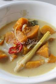 Azie Kitchen Masak Lemak Labu Kuning Vegetable Recipes Asian Recipes Malaysian Cuisine