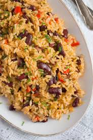 Jamaican Rice And Peas Recipe Easy Red Beans And Rice Whereismyspoon Riceandbeans Riceandpeas Jamaicanrice Pea Recipes Jamaican Rice Rice And Beans Recipe